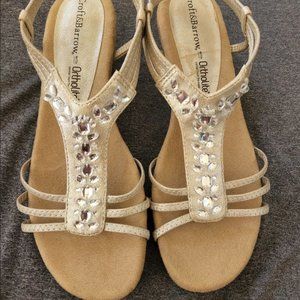 Womens ortholite Croft&barrow sandals size 7